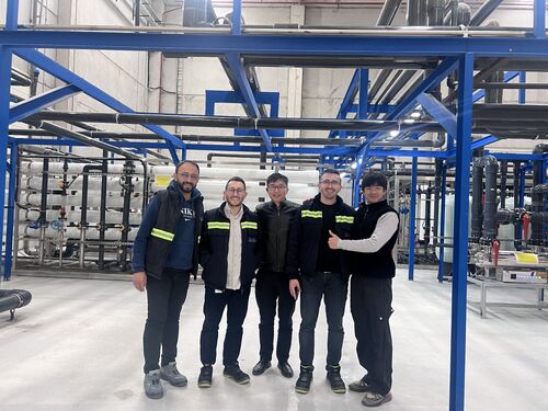 Latest company Solutions about Turkey Project 100T/H Ultrapure Water System Completed In 2024 year!