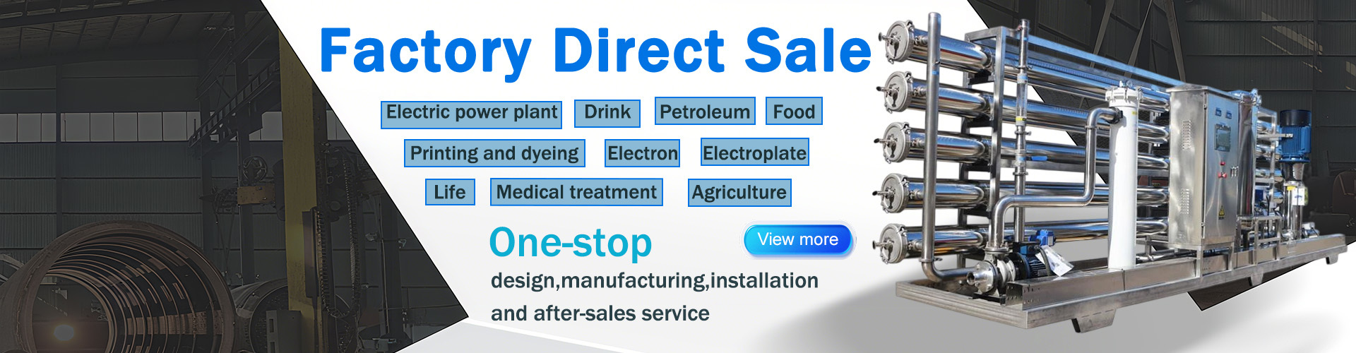 Quality Pure Water Equipment factory