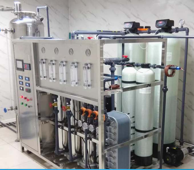 0.25-100T/Hour RO Pure Water Purification System For Laboratory Use