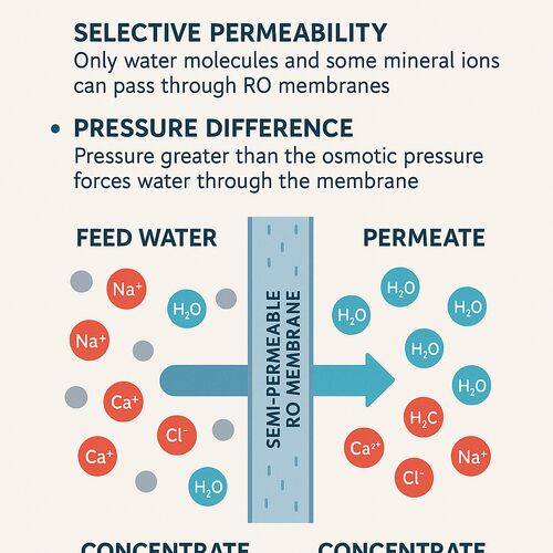 latest company news about What are the ions that the ro reverse osmosis membrane can pass?