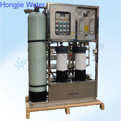 Sistem Reverse Osmosis Air Laut 500L/H dengan Rangka Stainless Steel dan Penolakan Garam ≥ 99% untuk Pasokan Air Domestik