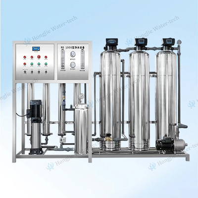 1T / 100T / 200T Per Hour Pure Water Treatment Machine With Brand RO Membrane