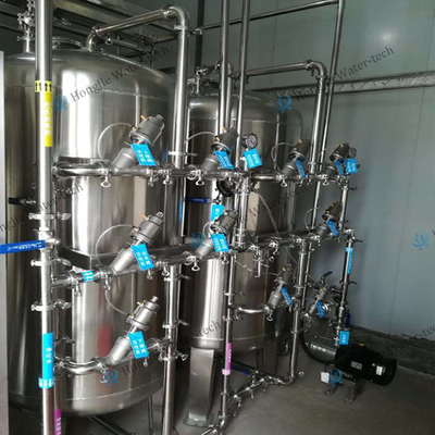 GMP Standard Medical Purified Water Systems Water Treatment Machinery