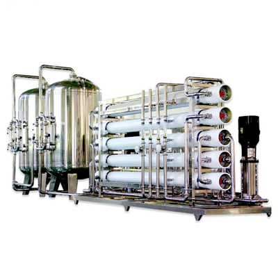 Ro Water Treatment Systems 15m3/H PLC Controlled Ro Water Filter System