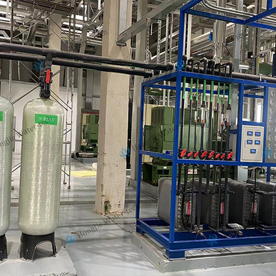 Ultrapure Water Treatment Equipment 8000gph For Chip Industry With RO Machine + EDI Unit