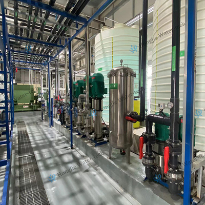 70T/Hour Industrial Ultrapure Water Systems For The Electronics Industry