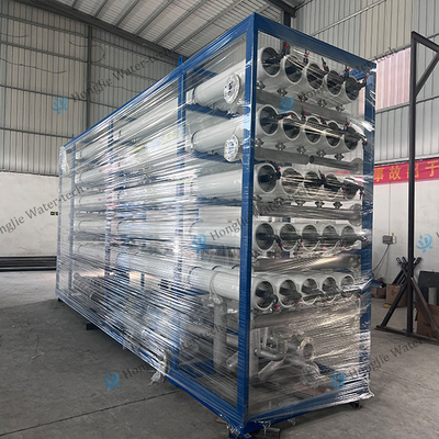 FRP Industrial Comercial Reverse Osmosis Water Treatment Plant Customizable