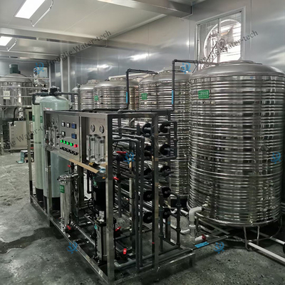 Stainless Steel RO Water Treatment Equipment 3tons/H Automatic Operation