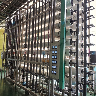 60M3/H Two Stage Reverse Osmosis Water Treatment Equipment RO Water Purifier Machine