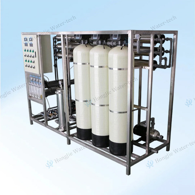 SS304 1500L/H Stainless Steel Reverse Osmosis System For Food And Beverage Water Purification