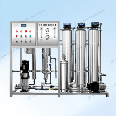 Energy Efficient 1200L/H RO Pure Water Machine For Food And Beverage Industry