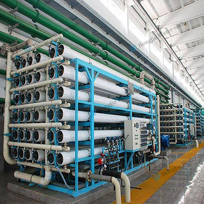 Customized 20m3/H Pure Water Equipment For Chemical Industry Full Automatic