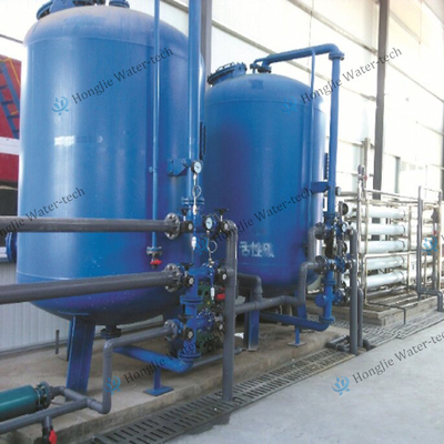 Large Mechnical 50T/H Carbon Steel Filter For Remove Iron And Manganese Ions