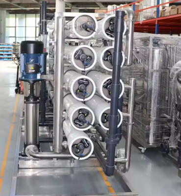 Customized 20m3/H Pure Water Equipment For Chemical Industry Full Automatic
