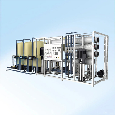 FRP Industrial Comercial Reverse Osmosis Water Treatment Plant Customizable