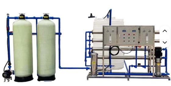 20000L/H FRP Tank Water Softening Equipment For Circulating Water Cooling Tower Central Air Conditioning