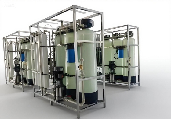 Automated Operation 20tons/H DI Water Plant For Chemical Industry