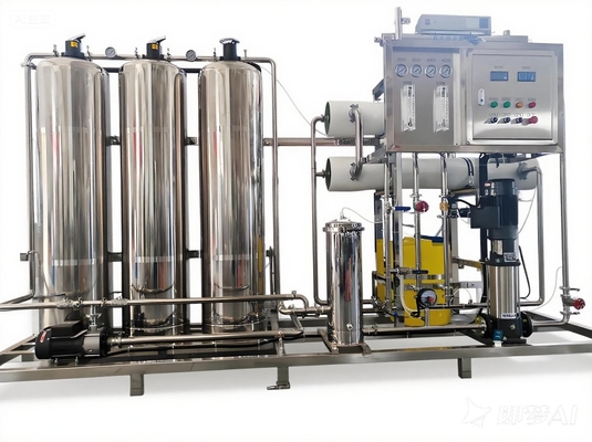  Stainless Steel Ultrafiltration Equipment  For  Food And Beverage Industry Separation  10tph UF water treatment system