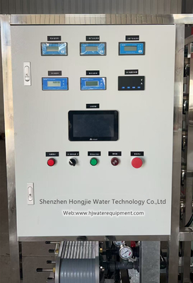 1T/H Reverse Osmosis System Secondary Stage With Simens PLC Control Cabinet For Food Industry