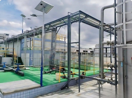 Wastewater Treatment Plant  For  The Chemical Industry 30t/h  Industrial  Water Treatment System