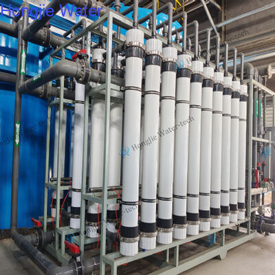 Integrated UF System for Domestic Wastewater Treatment with 0.5 to 100 Tons per Hour Capacity, 99% Bacterial & Virus Removal, and 60% Recovery Rate