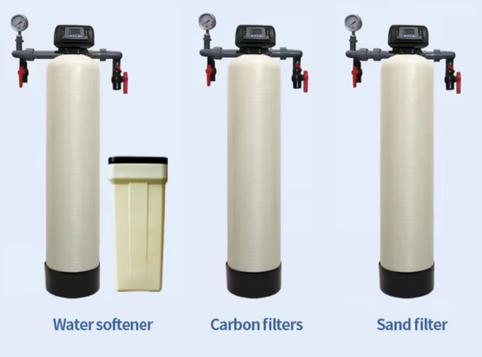 Automatic Water Softener System 1000 L/H for Industrial Use