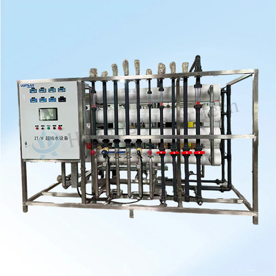 2T/H Ultrapure Water Purification System With EDI Technology