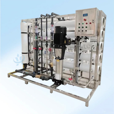 Automated Reverse Osmosis Water Purification Machine With Pump & PLC Control