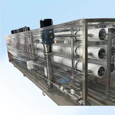 2sets 15T/H Single Stage Reverse Osmosis System With 80T Water Softening System