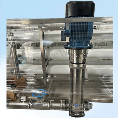 2sets 15T/H Single Stage Reverse Osmosis System With 80T Water Softening System