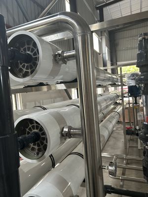 Industrial 10T-20T/H Reverse Osmosis System With Dow Membrane With Grundfos Pump
