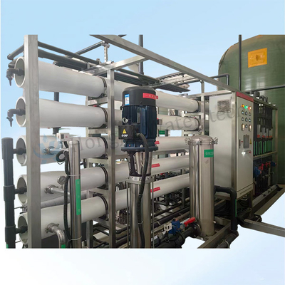 Industrial 10T 20T/H Pure Water Equipment With Reverse Osmosis System With Dow Membrane