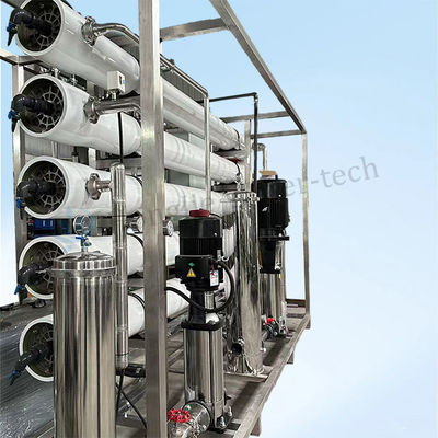 Customized 20,000 LPH Reverse Osmosis Water Treatment Plant with 60-75% Recovery Rate and 98% Desalination Rate