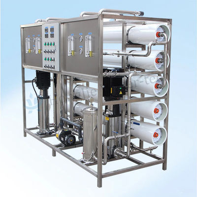 4000 LPH FRP Double Tank RO Water Treatment Machine with High Pressure Pump for Pure Water