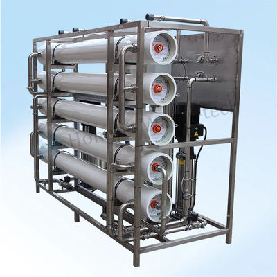 4000 LPH FRP Double Tank RO Water Treatment Machine with High Pressure Pump for Pure Water
