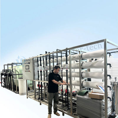 5T/H Ultrapure Water System with Stainless Steel 304/Fiberglass Construction and ≥99% Desalination Rate