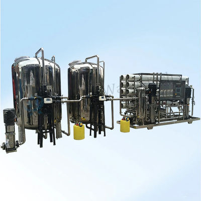 50T/H Fully Automatic Reverse Osmosis System with PLC Control for Industrial Water Purification