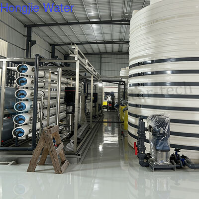 2*10m³/H Industrial Reverse Osmosis System With Concentrated Reuse System Export Project For Poland