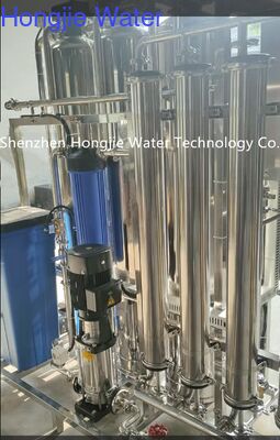 1000L/Hour Stainless Steel Double Stage Reverse Osmosis System for Drinking Water Treatment