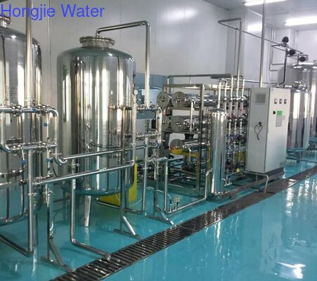 6TPH Double-stage Reverse Osmosis Water Purification System for Food and Beverage Factory RO Water Treatment Plant