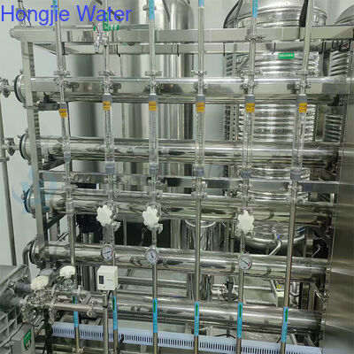 6TPH Double-stage Reverse Osmosis Water Purification System for Food and Beverage Factory RO Water Treatment Plant