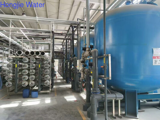 90m³/h Industrial RO EDI Water System with Resistivity ≥15-18.25 MΩ·cm and Double-pass RO + EDI + Polishing Resin for Power Electronics and Chemical Industry