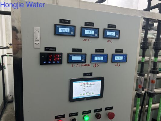 500l/h Ultrapure Water System with RO + EDI Technology and PLC Control for Precision Instruments