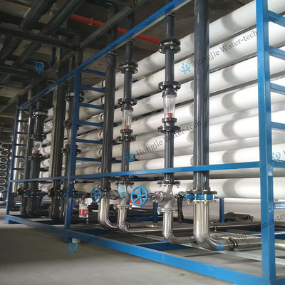 1T / 100T / 200T Per Hour Pure Water Treatment Machine With Brand RO Membrane