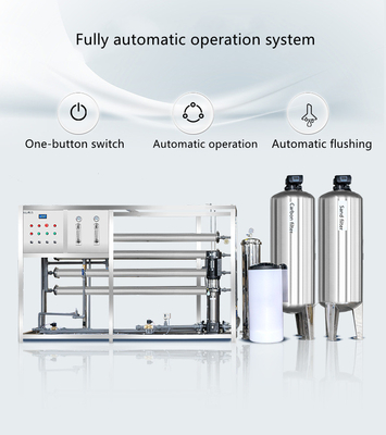 Ro Water Treatment Systems 15m3/H PLC Controlled Ro Water Filter System