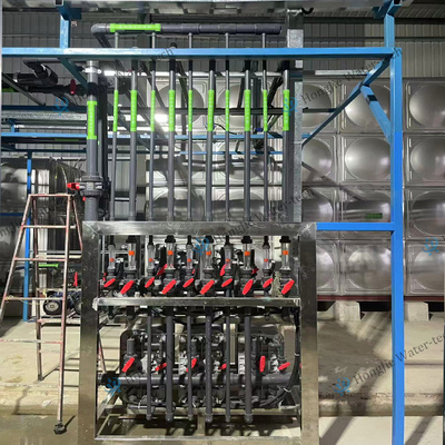 Tailor Made Stainless Steel Water Filter System 15m3/H Ultrapure Water Machine