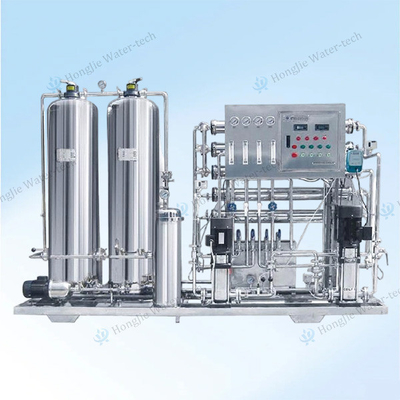 Hospital Use 500L/Hour 2 Stage RO System With EDI Pure Water Treatment Plant