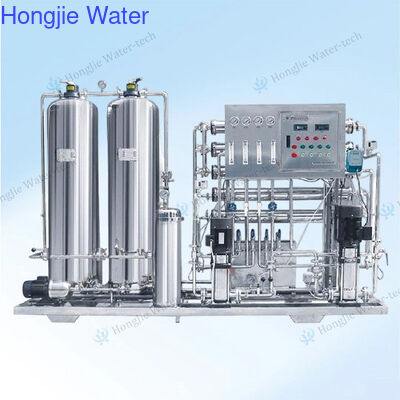 Un bon prix. Système RO 2 étages de 500L/heure avec usine de traitement d'eau pure EDI pour usage hospitalier en ligne