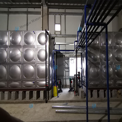 Custom Water Treatment 30tons/h Ultra Pure Water System For CMP Polishing Fluid