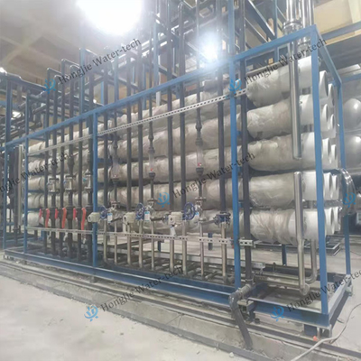 FRP Industrial Comercial Reverse Osmosis Water Treatment Plant Customizable